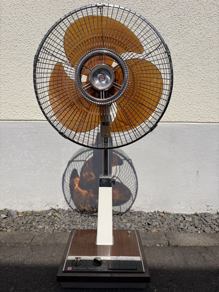 旭川で買取したナショナル レトロ扇風機